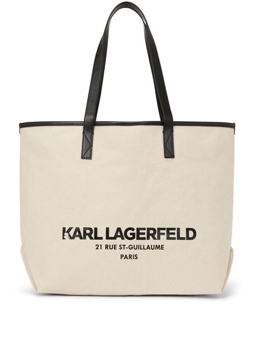 Borsa donna shopper in tela Karl Lagerfeld | 245W3856106